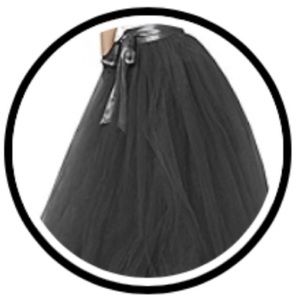 Long black tutu (women’s)